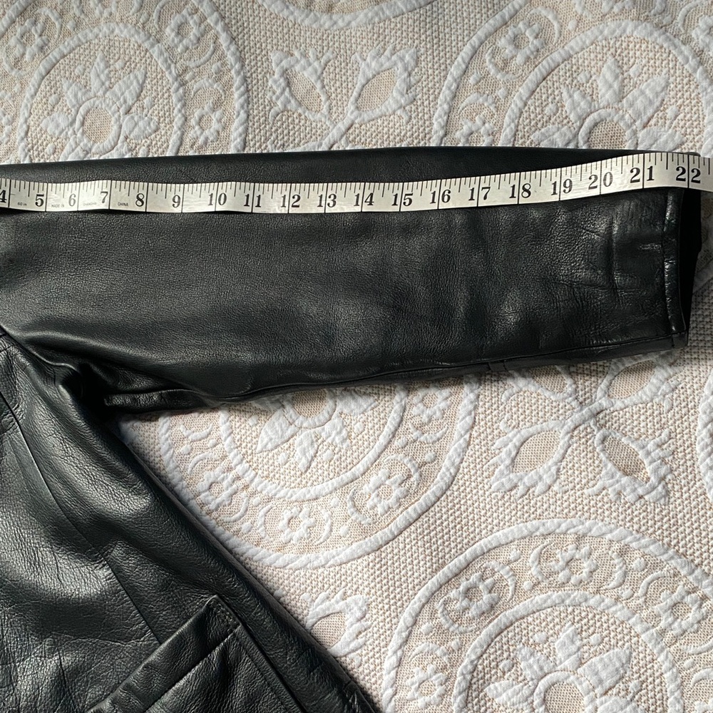 Siena Studio Black Leather Jacket - Picture 12 of 12